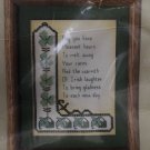 Something Special Colored Counted Cross Stitch Irish Saying # 50269  1986