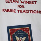 Fabric Traditions "The Christmas Lamb" Storyboard Fabric Susan Winget