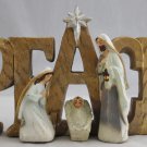 St Nicholas Square Christmas Nativity Religious Decor Peace