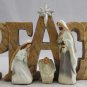 St Nicholas Square Christmas Nativity Religious Decor Peace