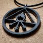 Perfect Red King Symbol for Sulfur Constantine Tattoo Inspired Pendant Necklace