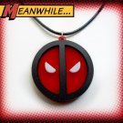 Deadpool Symbol Logo Emblem Face Pendant Necklace