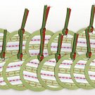 Set of 16 Christmas Holiday Streamers Gift or Hang Tags