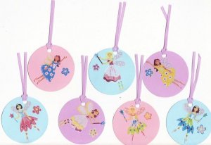 Set of 7 Fairy / Faerie Gift or Hang Tags