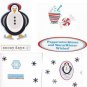 Set of 4 Winter Greeting Cards with Envelopes