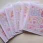 Set of 6 Bohemian Paisley Flower Cards