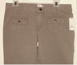 NWT JOIE JEANS SMOKESCREEN SO REAL CAPRI PANTS GRAY size 29 / 6