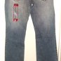 NWT WESTERN DENIM BANK EMBELLISHED JEANS like CHAPS BOOT CUT sz 27