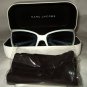 NEW MARC JACOBS SUNGLASSES & CASE WHITE MJ 043 MJ043