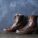 Vintage Ropers Womens Brown Leather Larado From Nowvintage