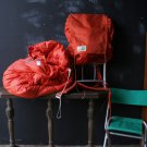Vintage Down Mummy Orange Sleeping Bag