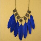 Feather decoration accessories necklace restoring ancient ways