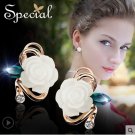 Europe and the United States to restore ancient ways flowers stud earrings earrings
