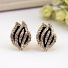 The love flame joker ShanZuan ear button earrings