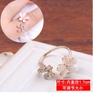 Beautiful flower ring deserve to act the role of the ring