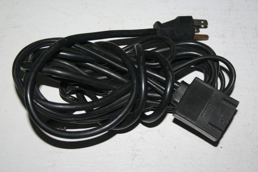 Vintage 4 Prong Pin Sewing Machine Power Cord Set for Foot Control