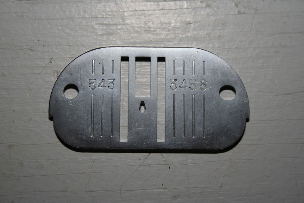 Vintage Singer Sewing Machine Straight Stitch Needle Plate 381245 Mod