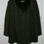 Vtg Lockburne Locketz Men Winter Coat Alpaca Collar Classic 50s 60s Style 44R