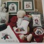 A Little Christmas Sparkle Cross Stitch Pattern Book Leisure Arts #890 1990