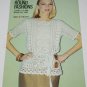 Coats Clark Knit Crochet Patterns Book 280 Year Round Fashions Tunic Sweaters
