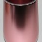 Rose Gold Aluminum Weighted Self Watering Planter w Insert