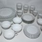 Vintage Dalton Imperial Japan China Whitney 5671 Large Lot Cups Glasses Plates