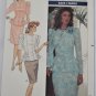 Butterick 3118 Easy Peplum Top Straight Skirt Vintage Dress Pattern Size 8 10 12