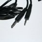 Vtg Hitachi Dynamic Microphone Non Directional NDM-41SU Dual Jack w Stand in Box