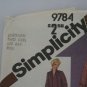 Simplicity Pattern 9784 Misses Size 6 8 Robe Jacket Pullover Nightgown Pajamas