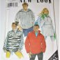 New Look 6572 Pullover Hoodie Jacket Top Front Pocket Unisex Sz S - XXL Pattern