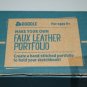 KiwiCo Doodle Crate Make Your Own Faux Leather Portfolio Kids Craft Kit