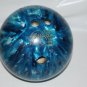 Vintage e Galaxie 300 Bowling Ball 15 lb 11 oz Marina Blue Swirl