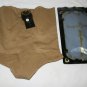Waist Shapewear Girdle Queen Panty Hook Eye Crotch Stretch Womens Sz XXL New Tan