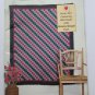 Afghan Pattern Book Red Heart Amish Quilts to Crochet