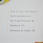 Quilting 101: A Beginner's Guide to Quilting Lay Flat Spiral Hardcover Book