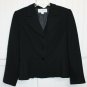 Sag Harbor Womens Suit Jacket Blazer Black Long Sleeve Sz 18