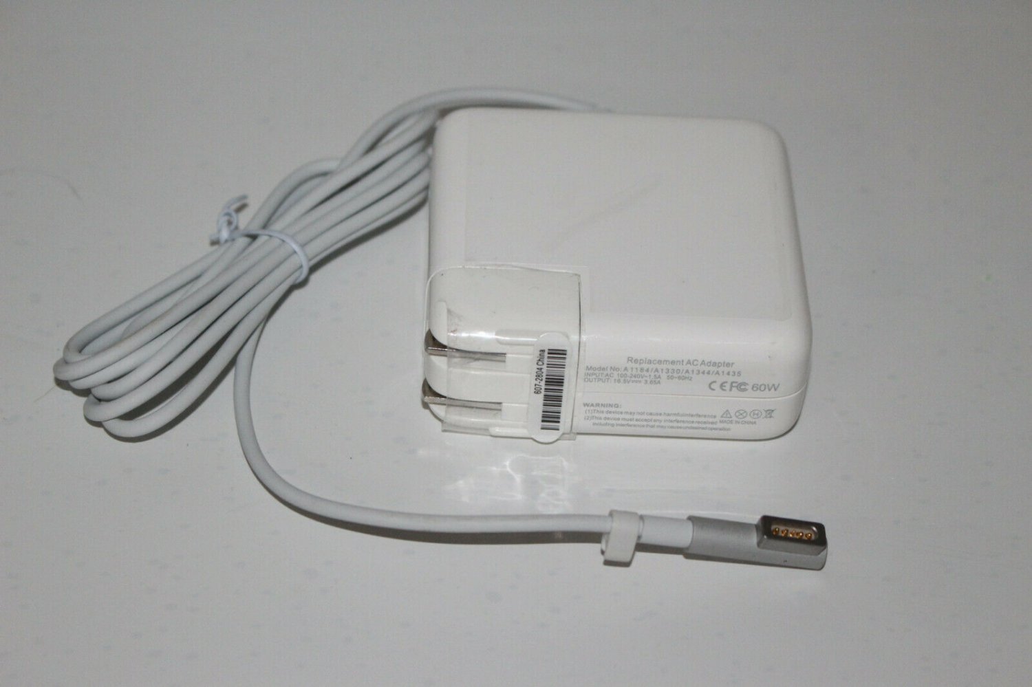 60w Replacement AC Adapter model No: PA-60w output: 16.5v - 3.65A MACBOOK Pro