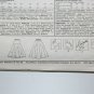 McCalls 7253 Sewing Pattern Misses Girls Costume Poodle Skirt 50s Halloween