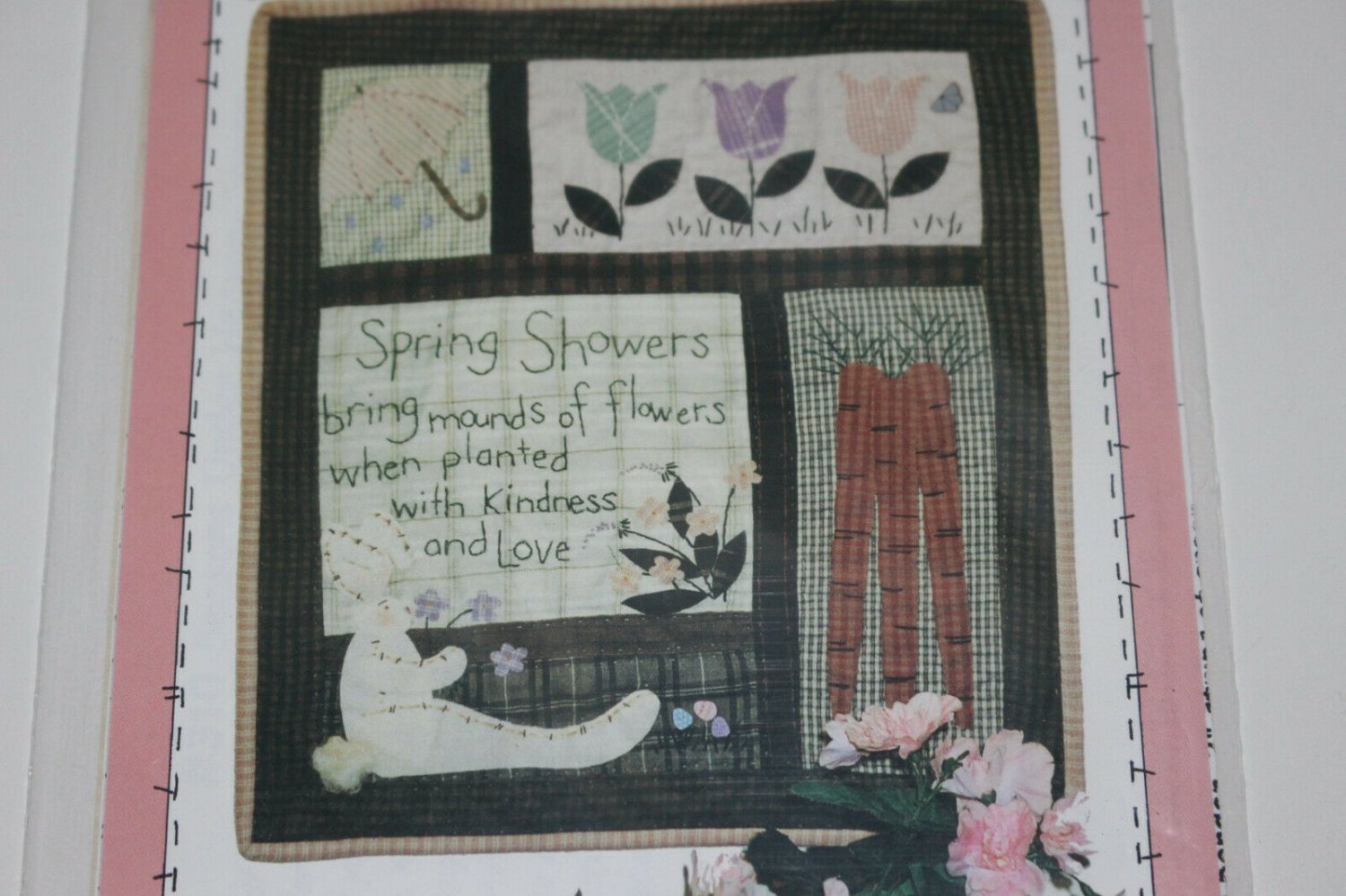 Spring Seasons Under Heaven Mini Quilt Sewing Pattern 18" x 21"