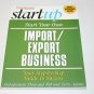 Start Your Own Import/Export Business Paperback Book