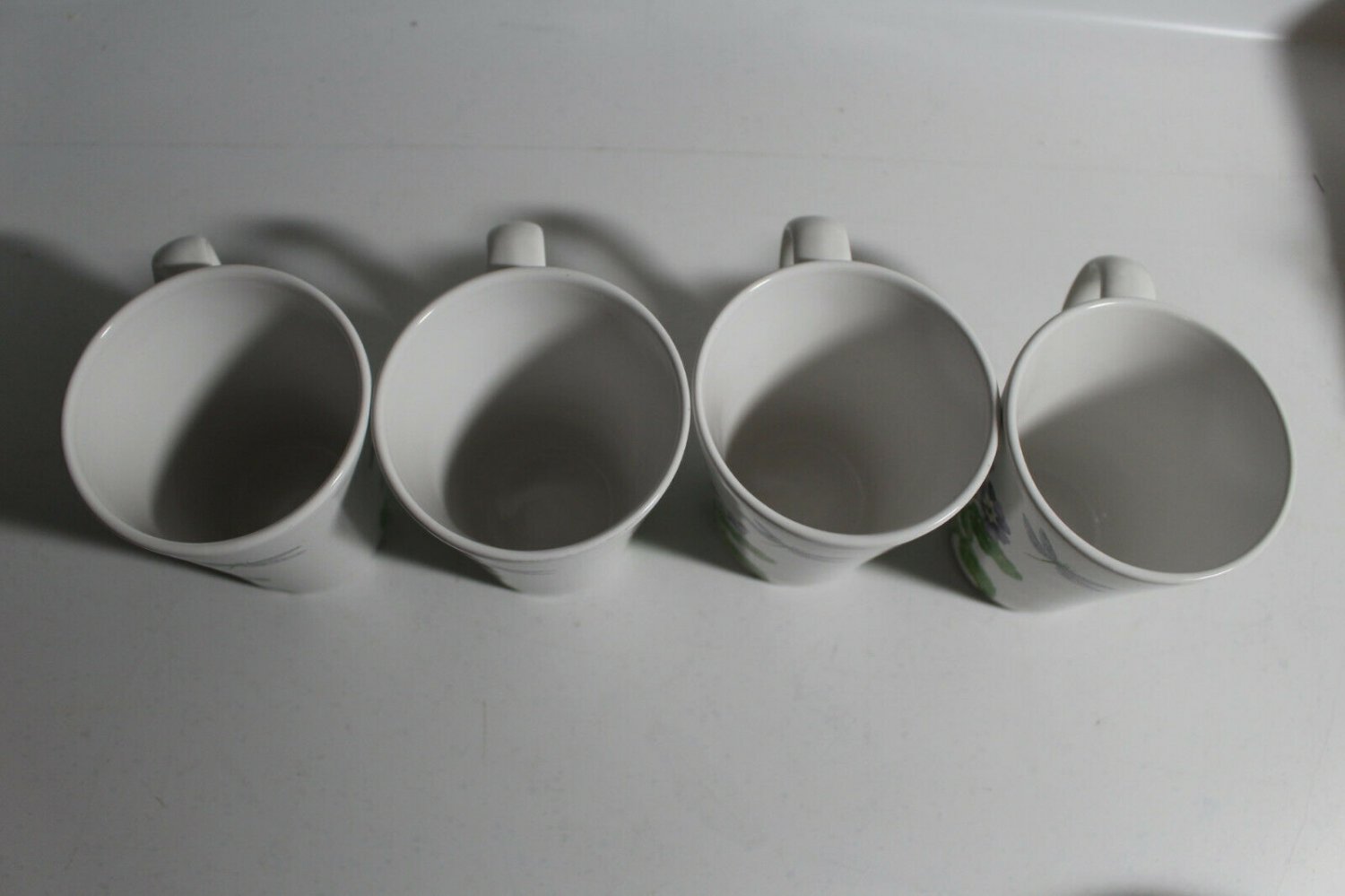 Corelle Coordinates Stoneware Mugs Cups Camellia Floral Ladybug