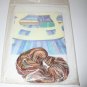 Counted Cross Stitch Kit Hearts Quilt Bear Rocking Horse Child Decor Wall Art