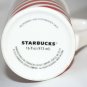 Starbucks Red White Stripe Candy Cane Holiday Tall Latte Coffee Tea Cup Mug