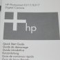 HP PhotoSmart E217 E317 Digital Camera Quick Start Instruction Book Paperwork