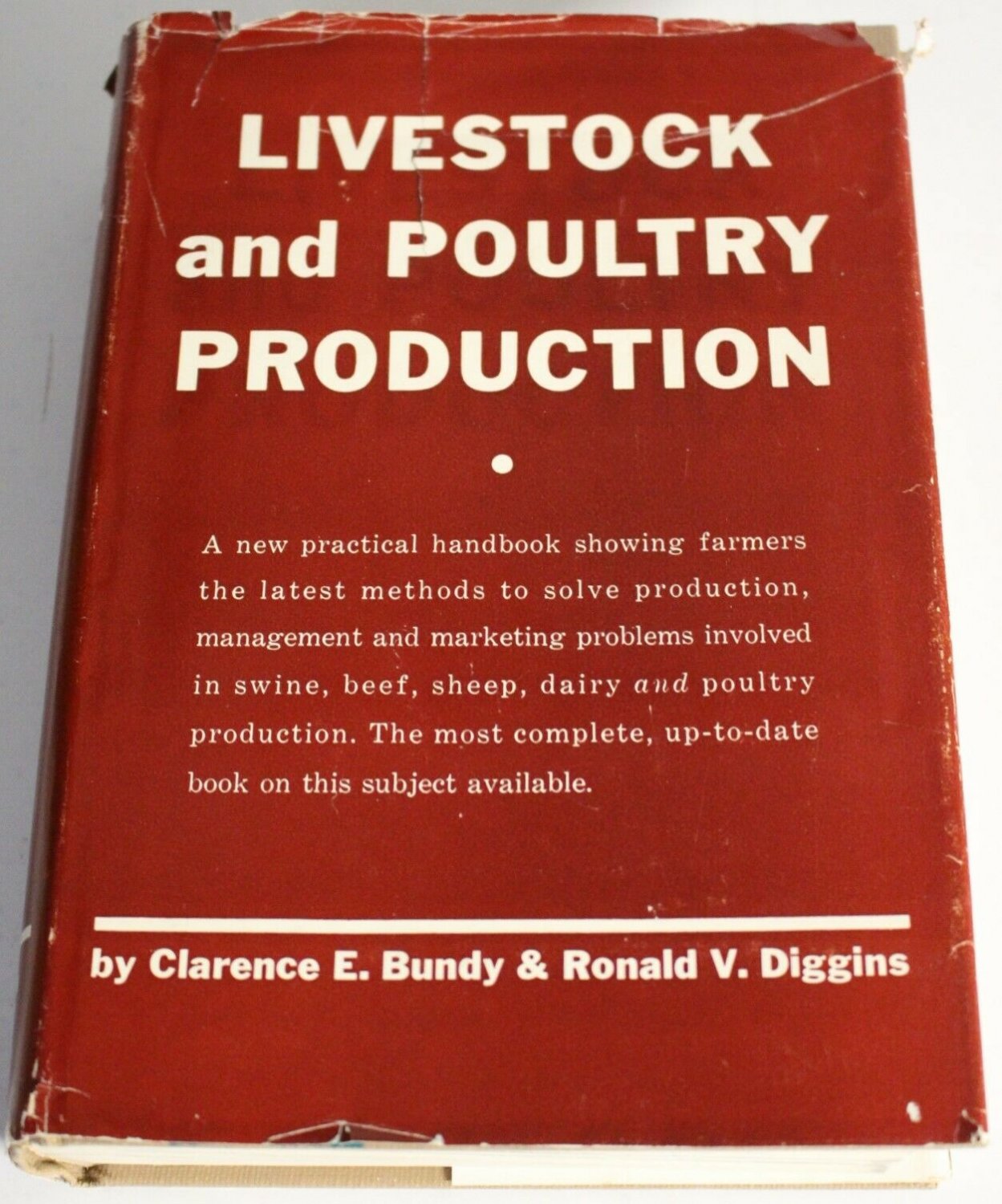 1954 Livestock and Poultry Production Illustrated Farming and