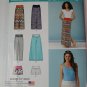 Simplicity S0563 Easy Maxi Skirt Wide Leg Slim Pants Shorts Sew Pattern Sz 8-16
