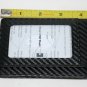 RFID Blocking Minimalist Slim Front Pocket Wallet ID Window Black
