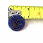 Sad Sacks Amvets Auxiliary OH Lapel Pin 3/4â Round Pinback Hat Tie Tack Blue Gol
