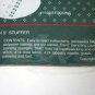 Vtg Counted Cross Stitch Christmas Stocking Candlewicking Stencil Kit Personaliz