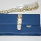 Cute iPhone 7 Phone Case Clutch Wallet Purse with Gold Chain Wrist Strap